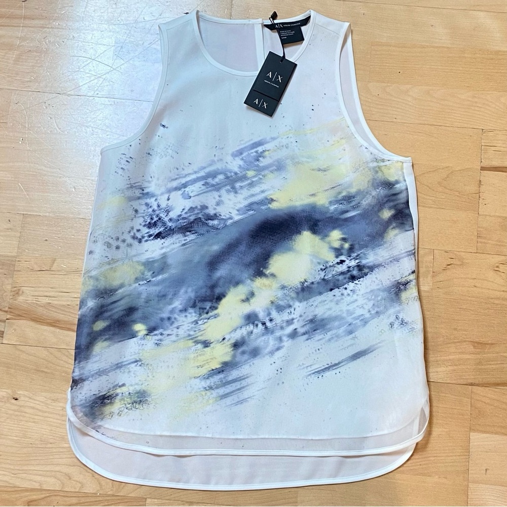 Armani Exchange sleeveless women’s blouse size small